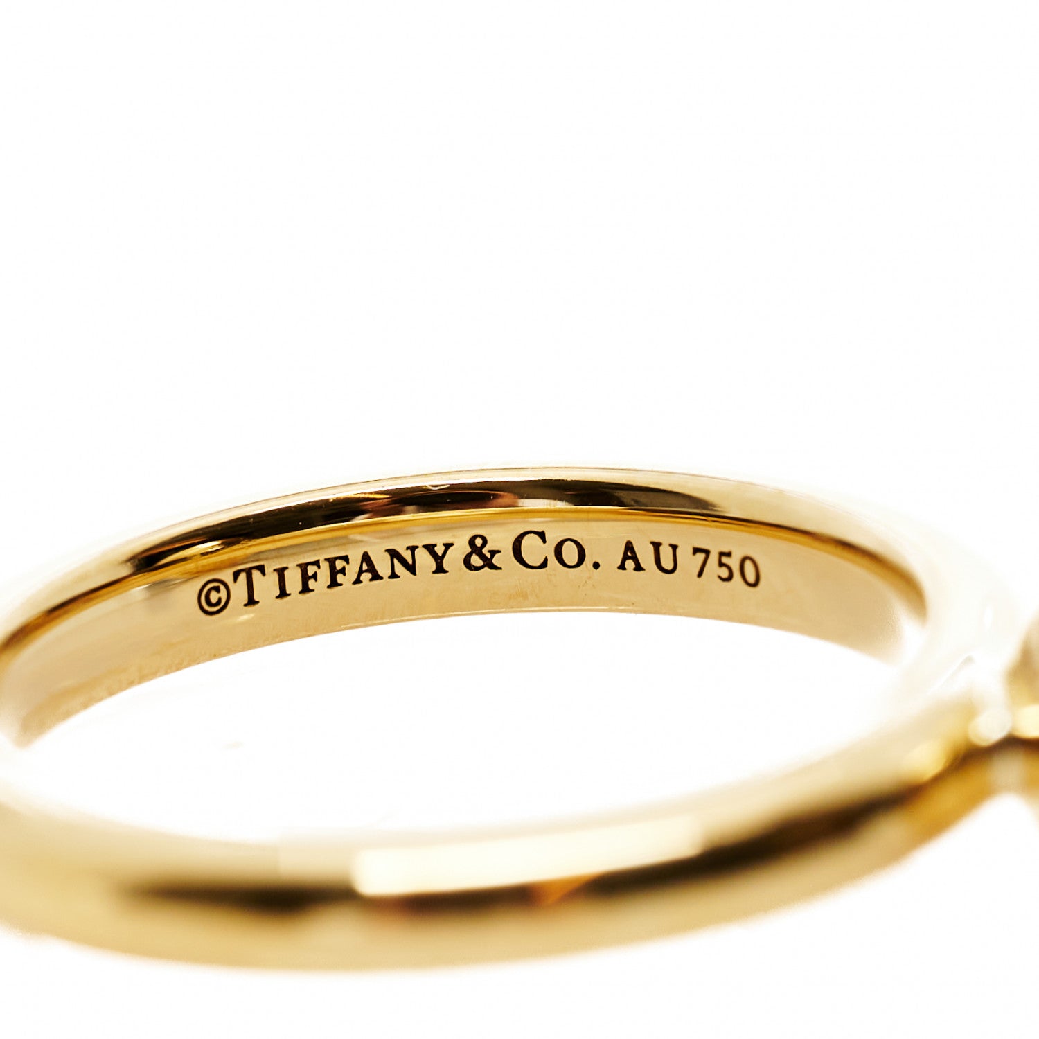 Tiffany 18K Yellow Gold 8mm HardWear Ball Ring 47 4 7 of 8