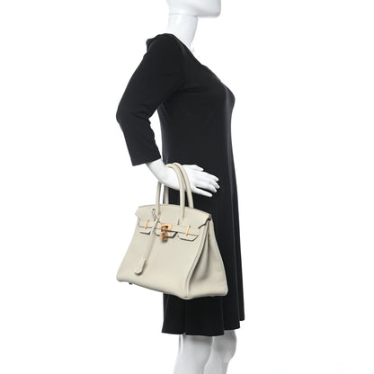 Hermes Togo Birkin 30 Beton 2 of 12