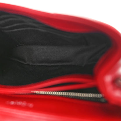 Saint Laurent Calfskin Y Quilted Monogram Toy Loulou Crossbody Bag Rouge Eros 5 of 10