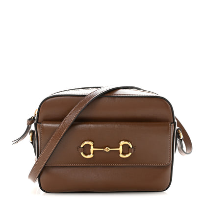 Gucci Azalea Calfskin Small Horsebit 1955 Shoulder Bag Brown Sugar 1 of 10