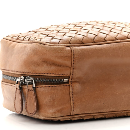 Bottega Veneta Nappa Intrecciato Cosmetic Bag Noce 8 of 17