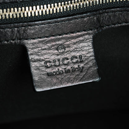 Gucci Monogram Biba Studded Hobo Black 6 of 9