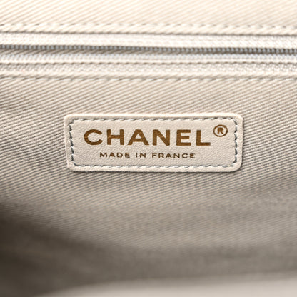 Chanel Caviar Quilted Business Affinity Backpack Grey 6 of 11