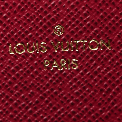 Louis Vuitton Monogram Clemence Wallet Fuchsia 6 of 7