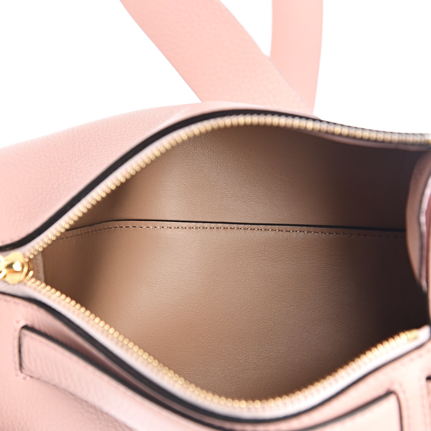 Calfskin The Barrel Bag Dusty Rose