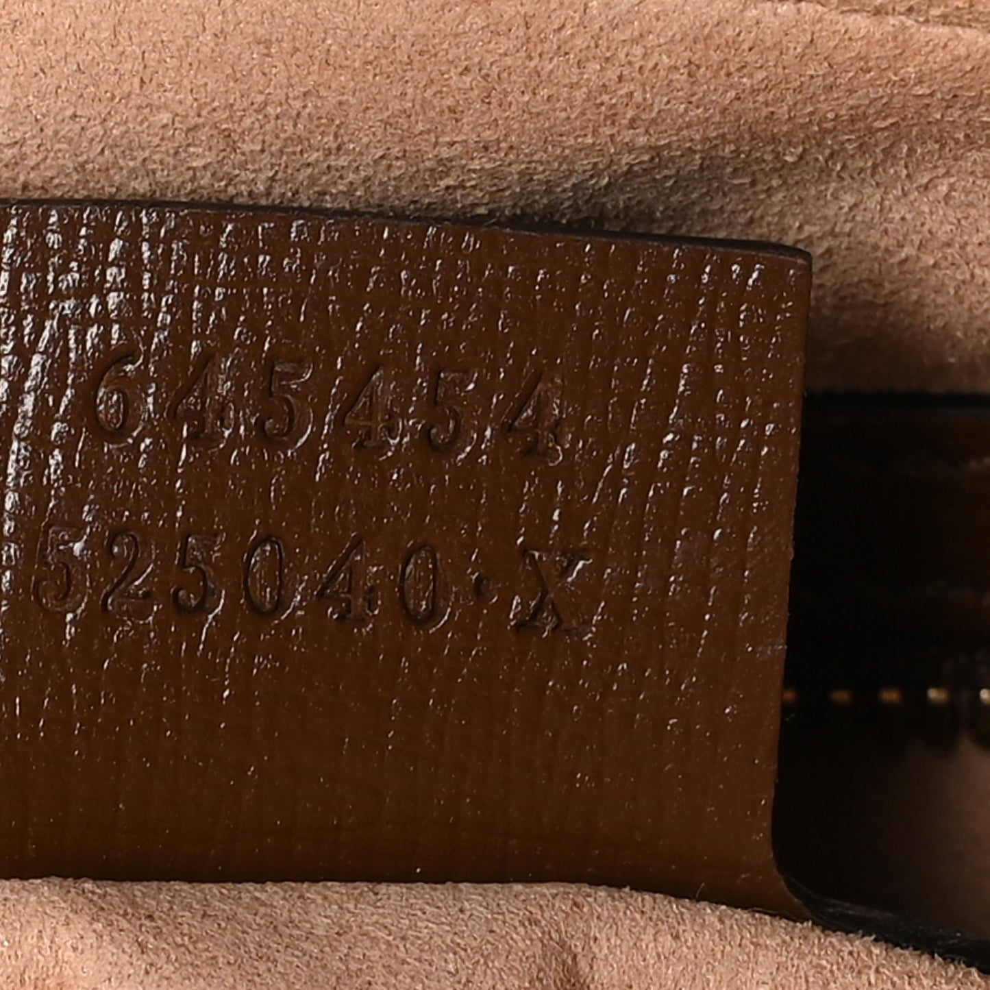 GG Supreme Monogram Small Horsebit 1955 Shoulder Bag Beige Brown Sugar