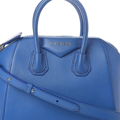 Givenchy Sugar Goatskin Mini Antigona Indigo Blue 8 of 12