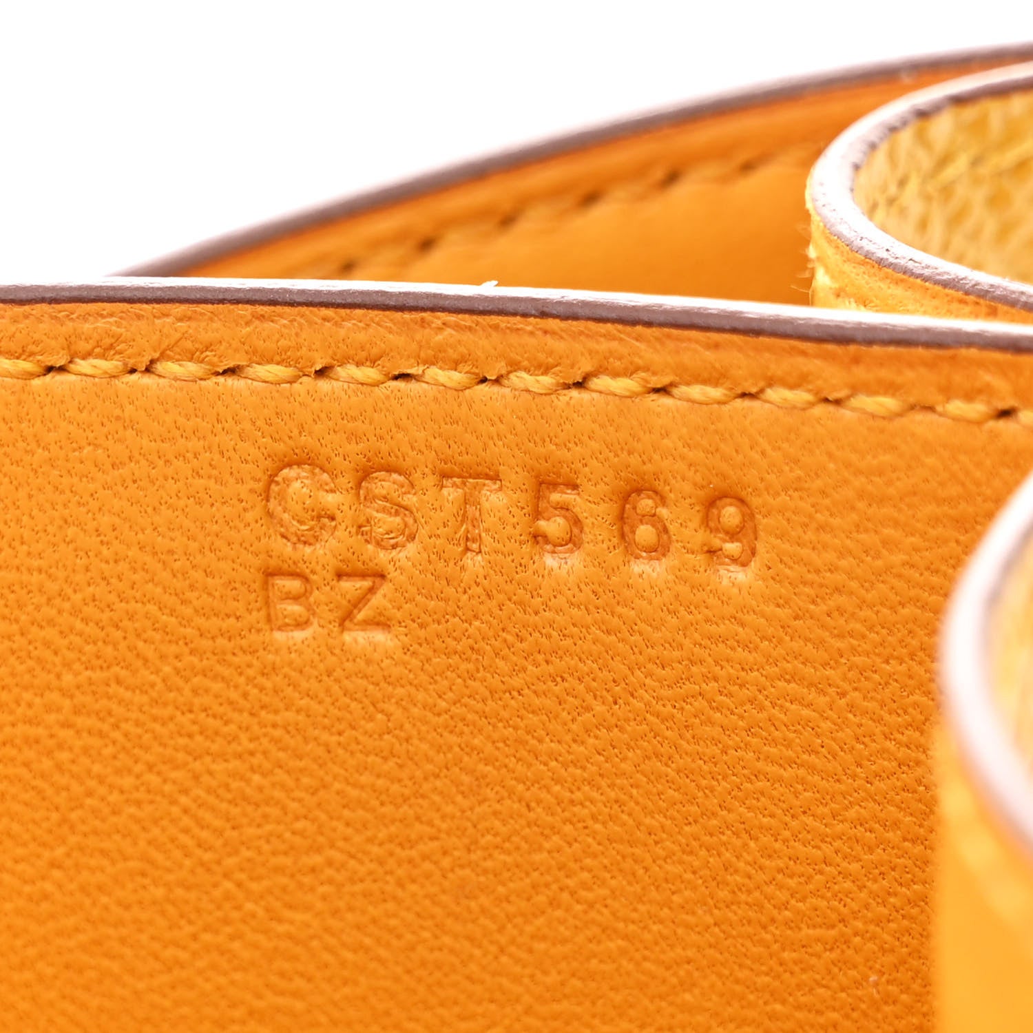 Hermes Epsom Constance 24 Jaune Ambre 8 of 11