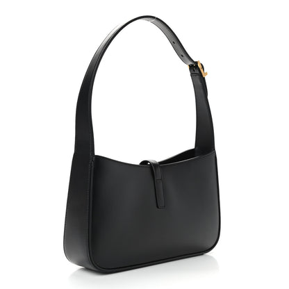 Saint Laurent Smooth Calfskin Le 5 A 7 Hobo Black 3 of 8