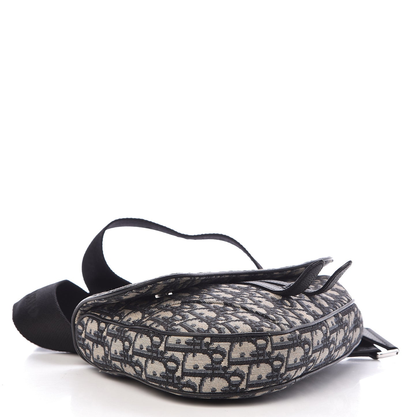 Oblique Saddle Bag Blue