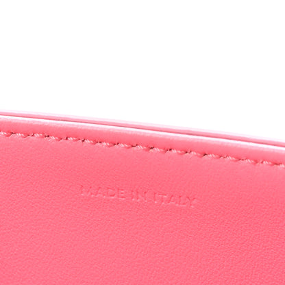 Celine Shiny Calfskin Triomphe Chain Shoulder Bag Flamingo 7 of 10