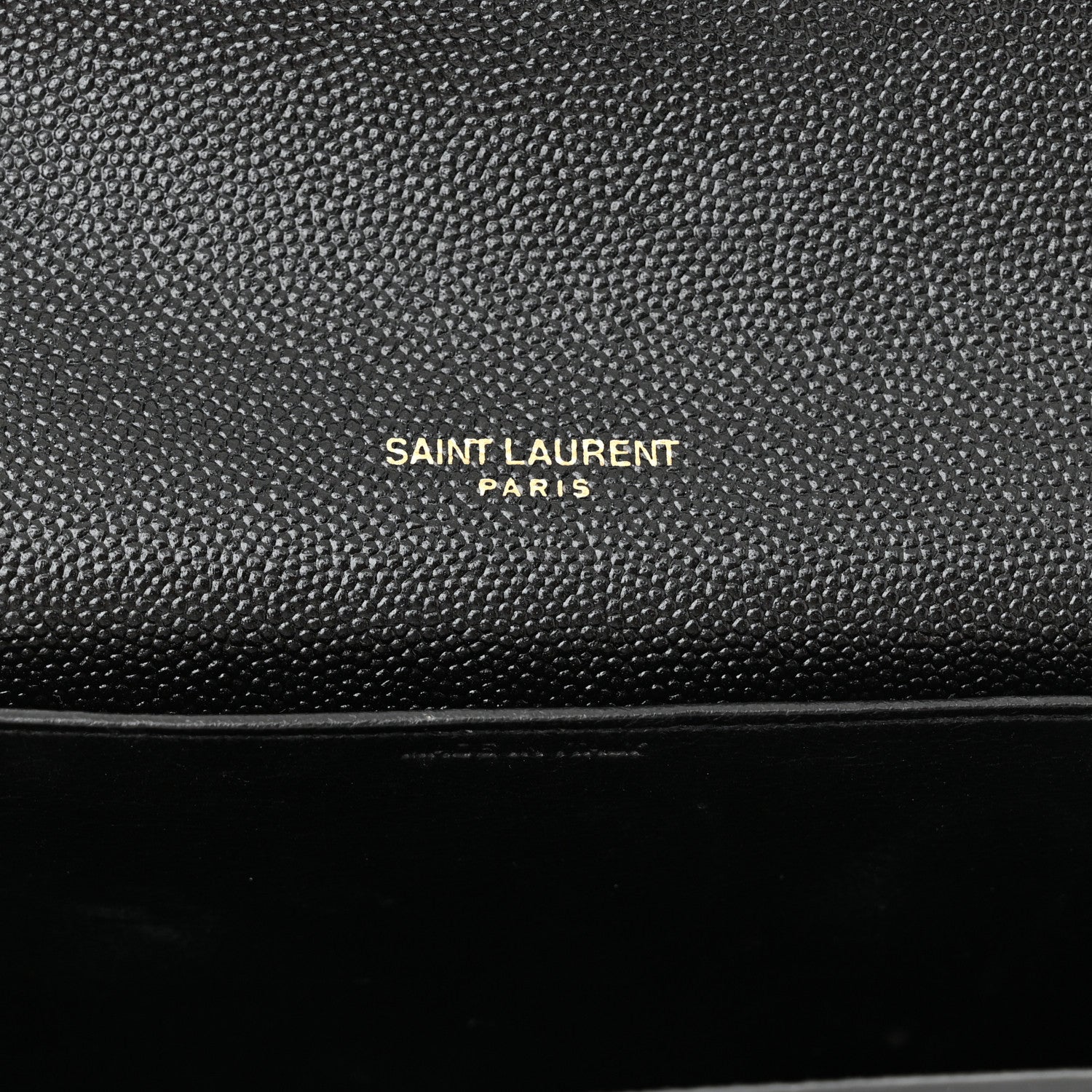 Saint Laurent Grain De Poudre Uptown Chain Wallet Black 6 of 14
