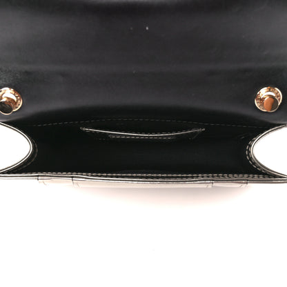 Bulgari Metallic Calfskin Small Serpenti Forever Snake Strap Crossbody Bag Silver 6 of 11