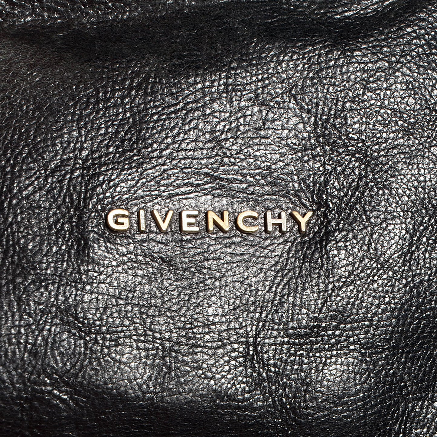Grained Calfskin Medium Pandora Black