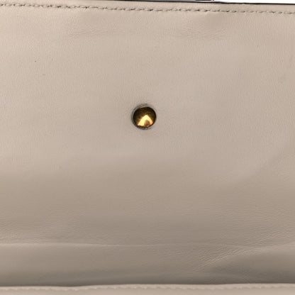 Gucci Calfskin Bamboo Web Mini Dionysus Top Handle Bag White Blue Hibiscus Red 24 of 29