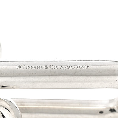 Tiffany Sterling Silver Extra Large HardWear Link Earrings 4 of 4