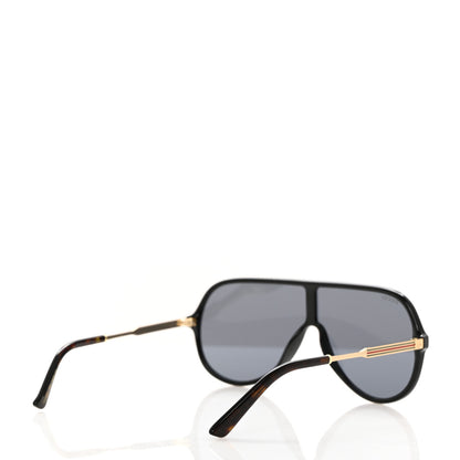 Gucci Acetate Aviator Sunglasses GG0119S/S Black 4 of 7