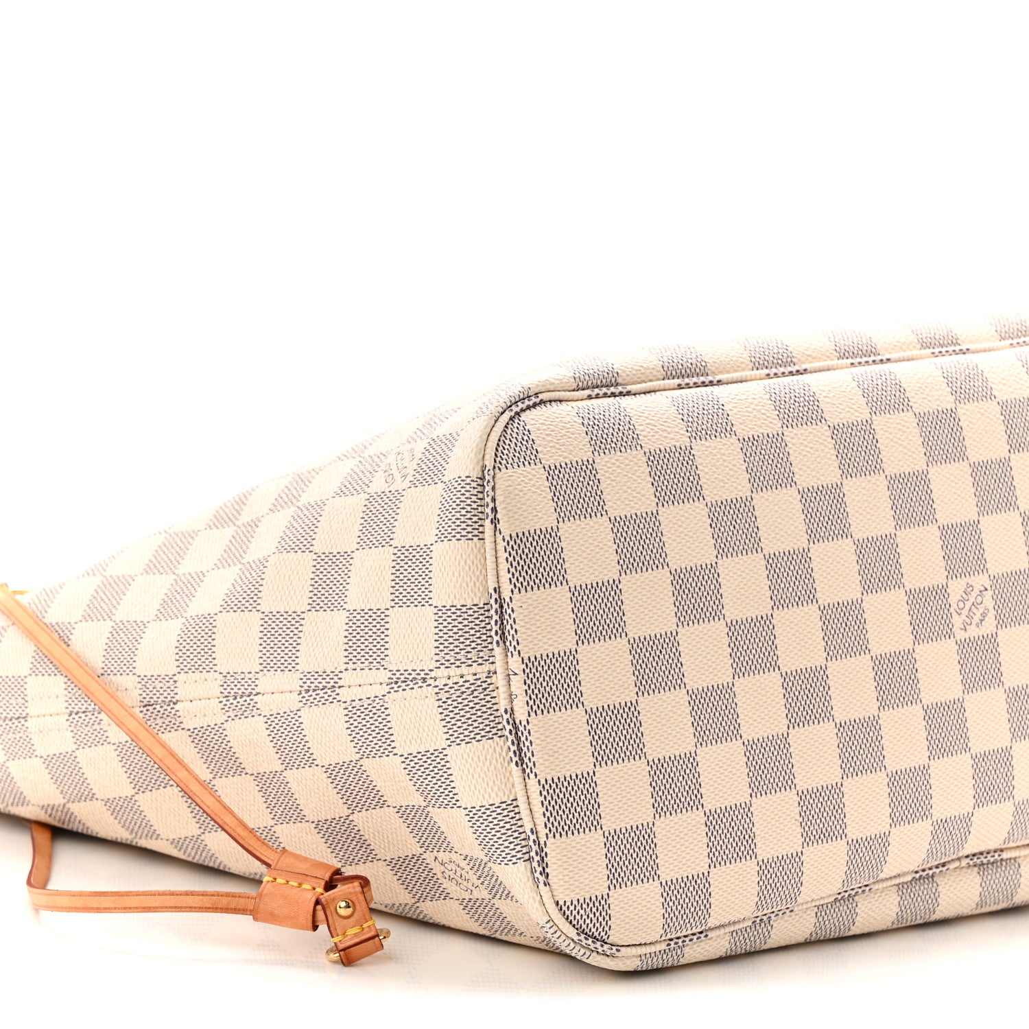 Louis Vuitton Damier Azur Neo Neverful lMM Rose Ballerine 10 of 11