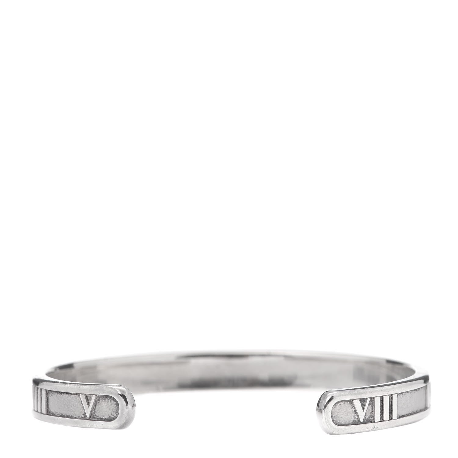 Tiffany Sterling Silver Atlas Cuff Bracelet 3 of 5