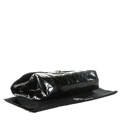 Chanel Vinyl Quilted XXL Reissue Flap Black 4 of 8