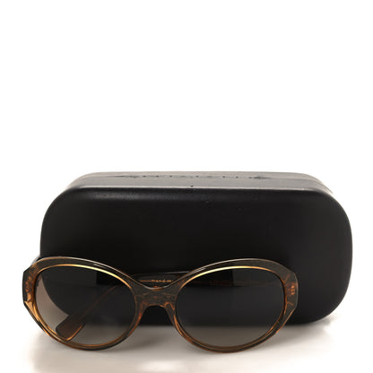 Louis Vuitton Acetate Obsession Round Sunglasses Z0032W Brown Glitter 7 of 7