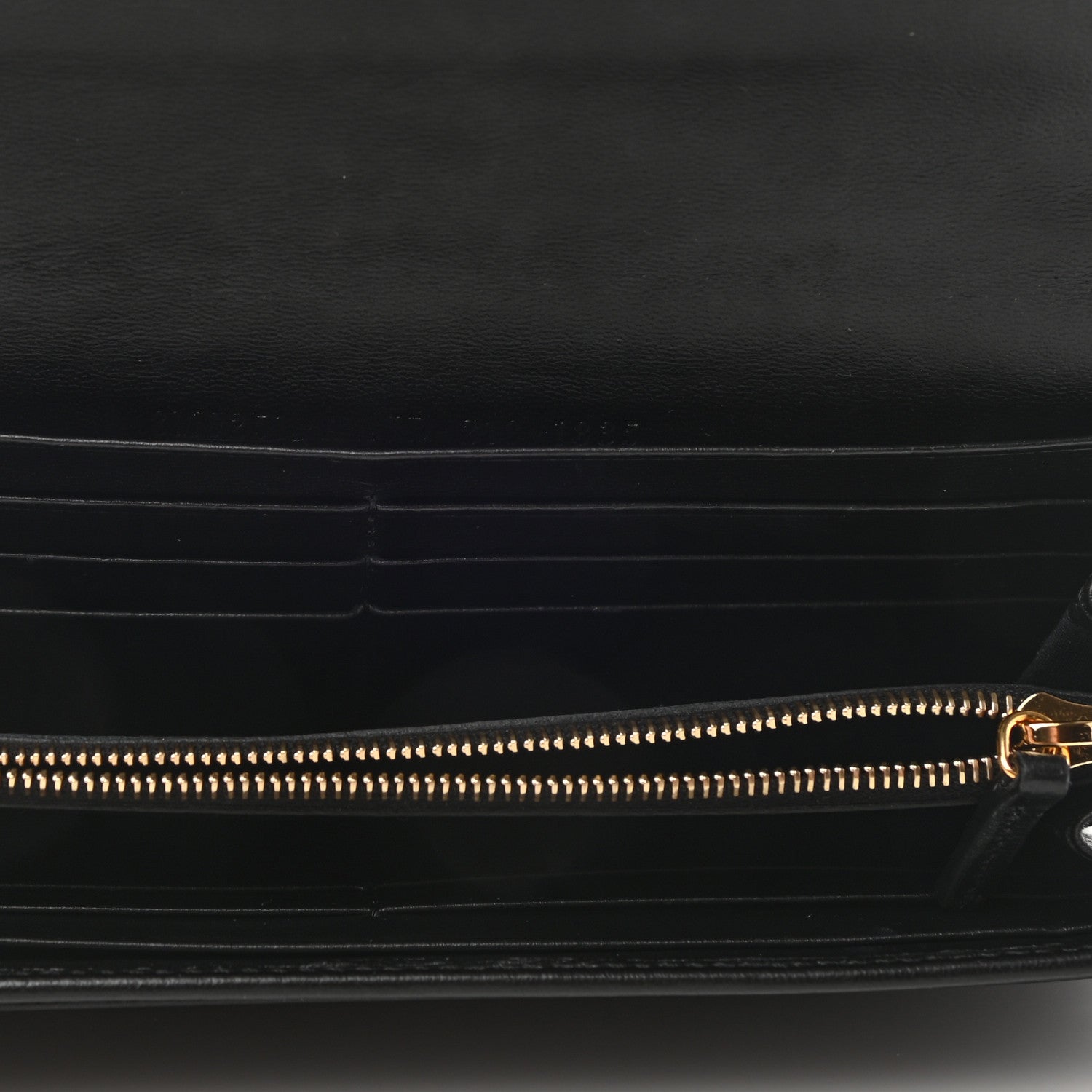 Fendi Nappa Matisse FF Embossed Continental Wallet Black 5 of 7