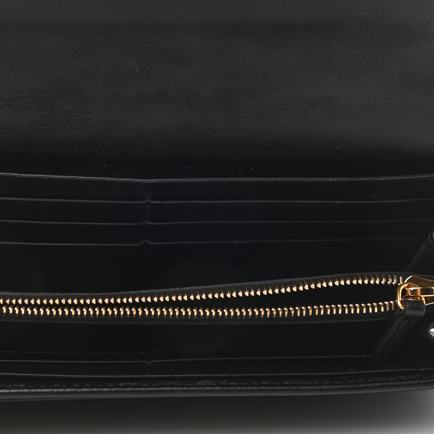 Nappa Matisse FF Embossed Continental Wallet Black