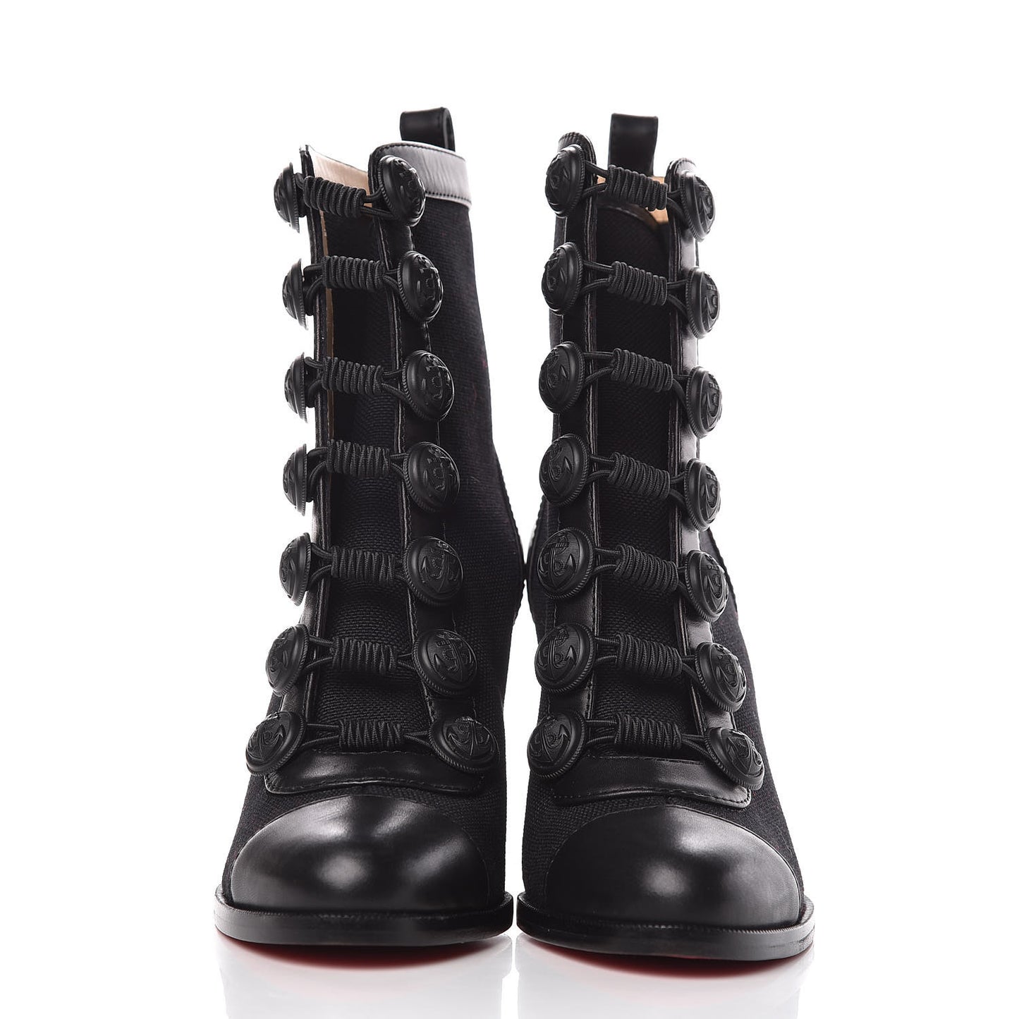 Linen Nappa Who Dances Ankle Boots 35 Black