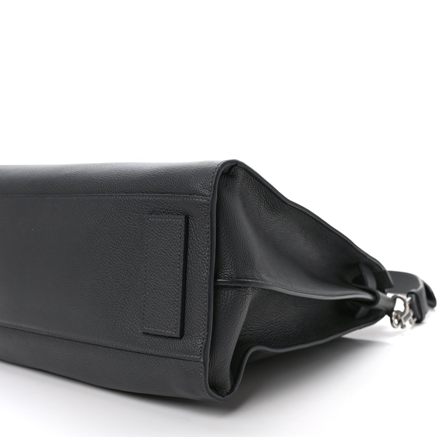 Saint Laurent Grained Calfskin Sac De Jour Souple North South Tote Black 8 of 8