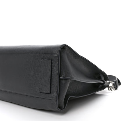 Saint Laurent Grained Calfskin Sac De Jour Souple North South Tote Black 8 of 8