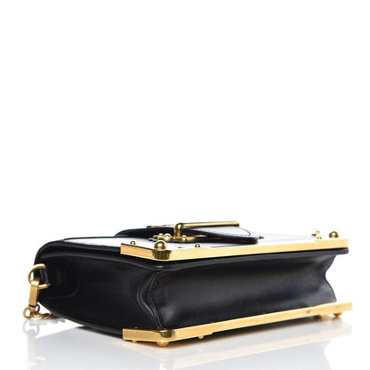 Prada City Calf Saffiano Cahier Bag Black 4 of 8