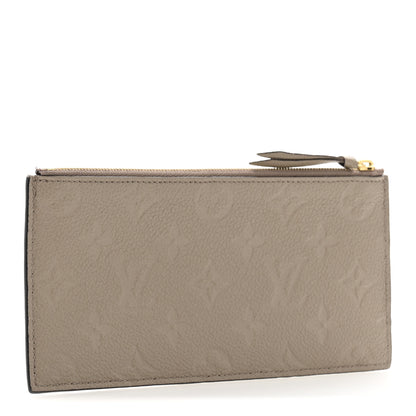Louis Vuitton Empreinte Felicie Chain Wallet Zippered Insert Tourterelle 3 of 7