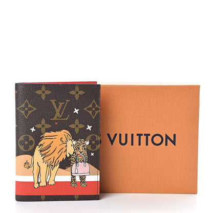 Louis Vuitton Monogram 2018 Christmas Animation Passport Cover 7 of 7