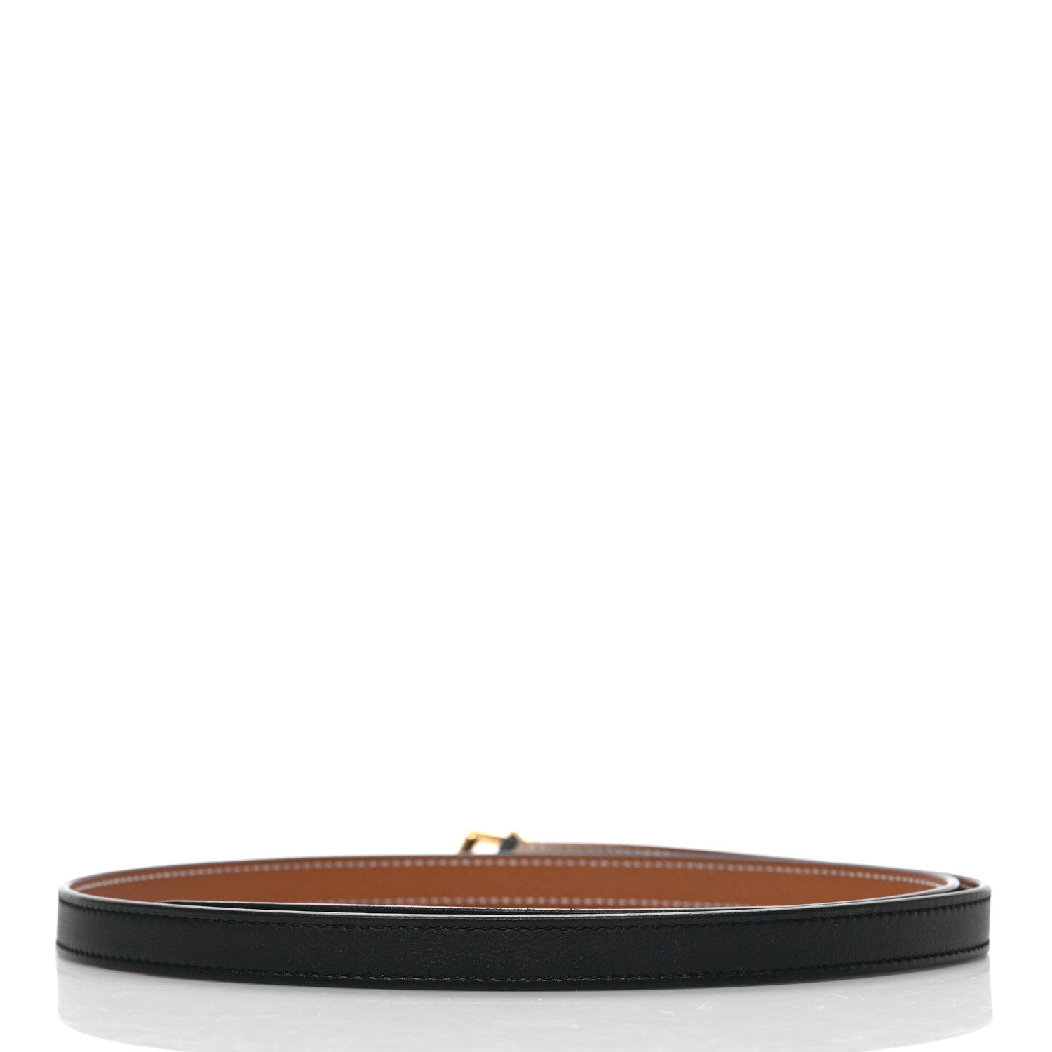 Hermes Swift Epsom 13mm Lucky 15 Belt 90 36 Black Gold 2 of 5