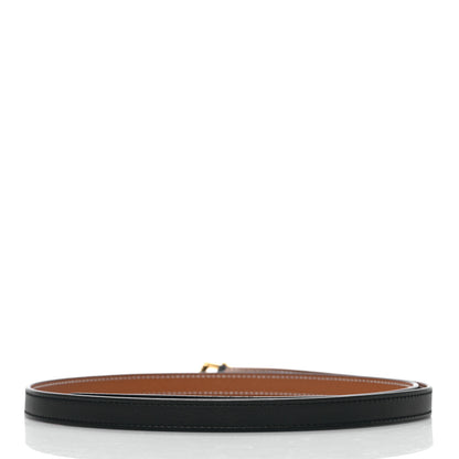 Hermes Swift Epsom 13mm Lucky 15 Belt 90 36 Black Gold 2 of 5