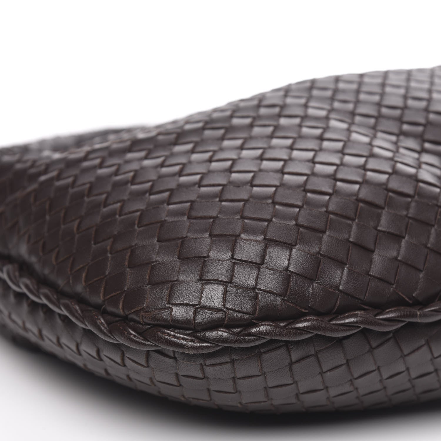 Bottega Veneta Nappa Intrecciato Small Veneta Hobo Ebano 9 of 10