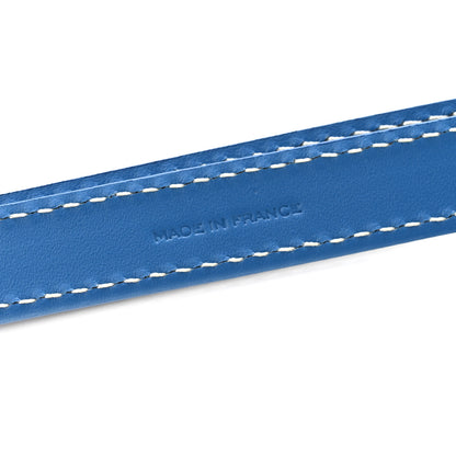 Goyard Calfskin Adjustable Shoulder Strap Blue 5 of 6