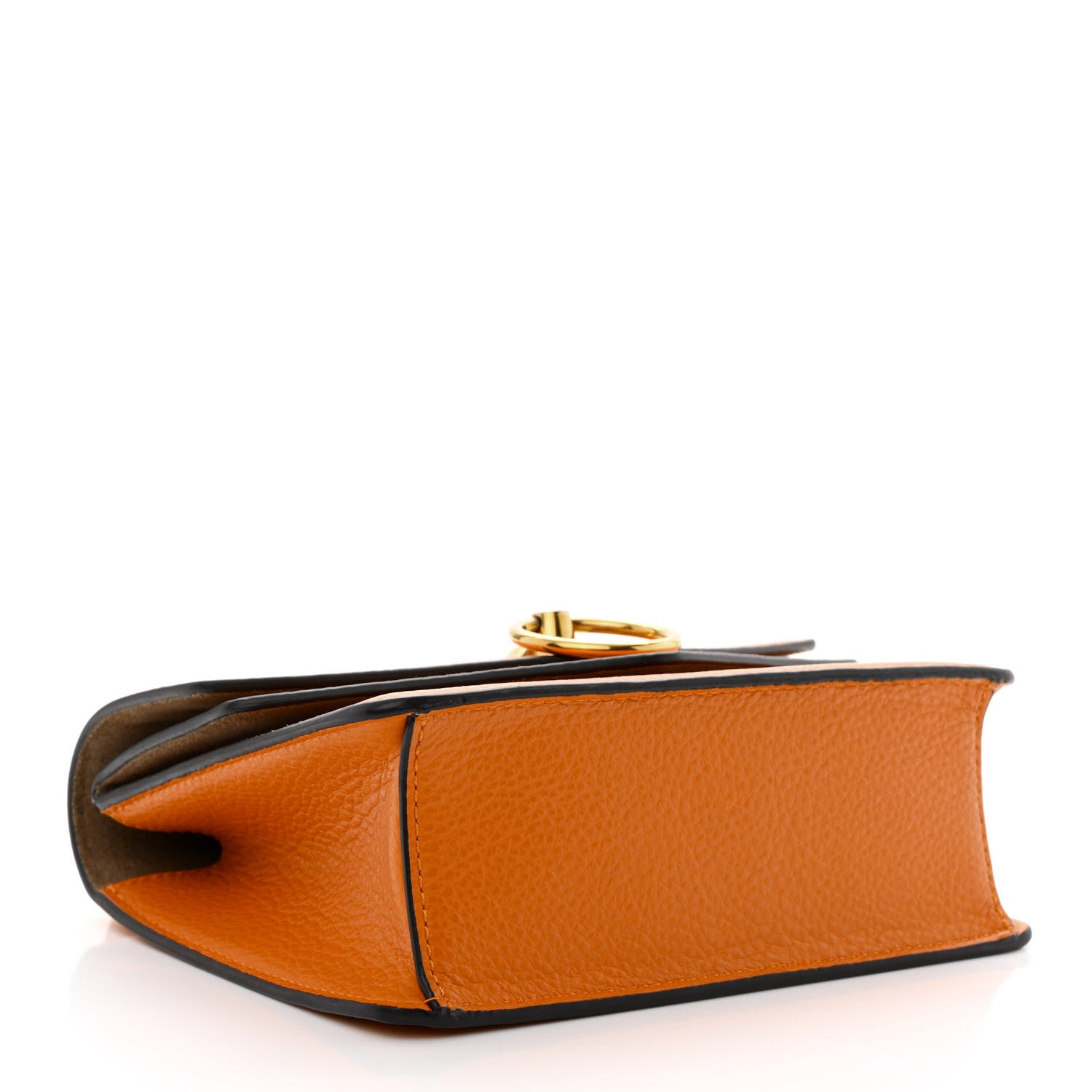 Mulberry Small Classic Grain Small Harlow Chain Satchel Orange 4 of 11