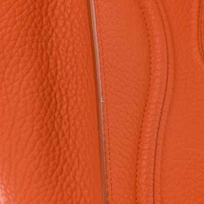 Celine Bullhide Calfskin Medium Phantom Luggage Burnt Orange 13 of 13