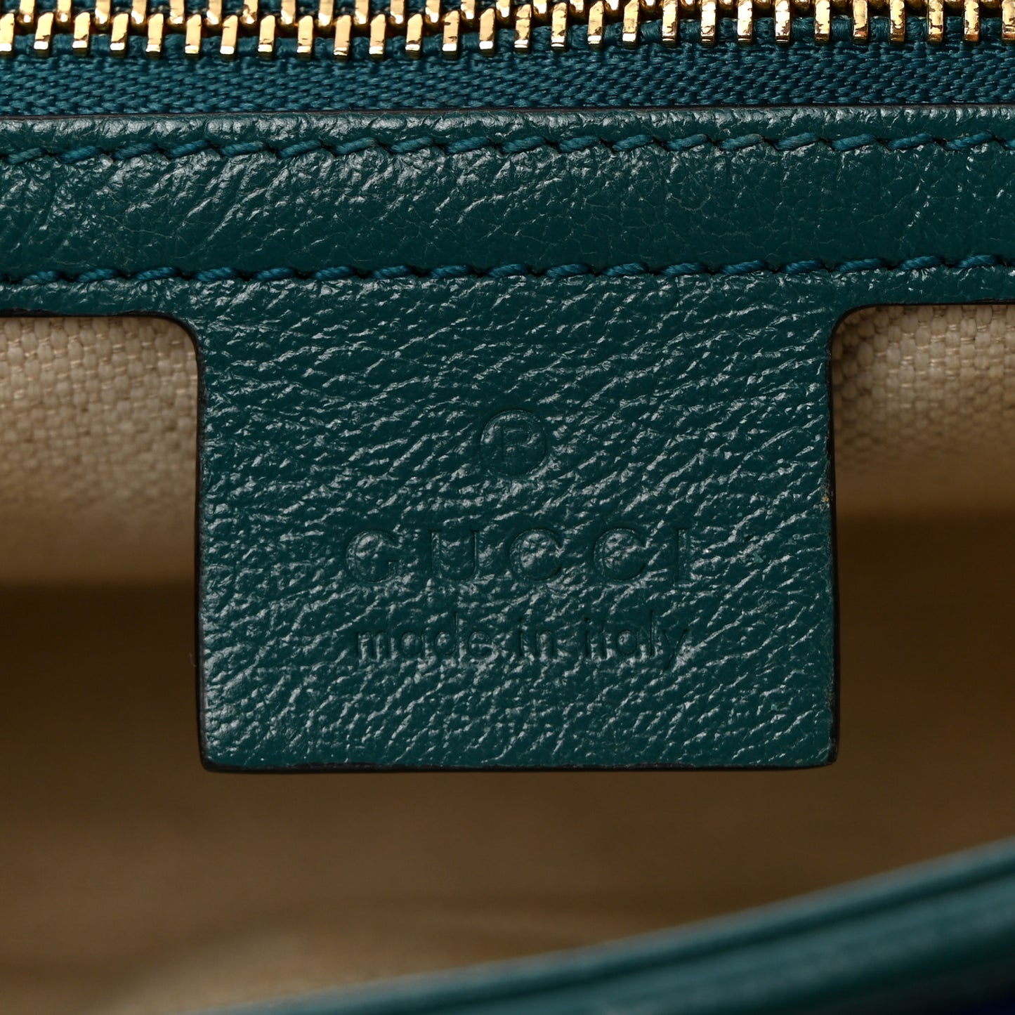 Azalea Calfskin Enamel Matelasse Diagonal Torchon GG Marmont Shoulder Bag Imperial Blue Pavone