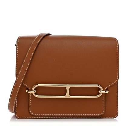 Hermes Evercolor Sac Roulis 23 Gold 1 of 9