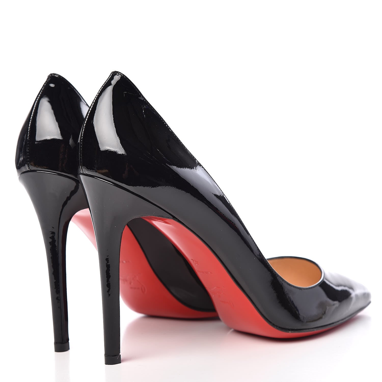Christian Louboutin Patent Pigalle 100 Pumps 42 Black 4 of 11