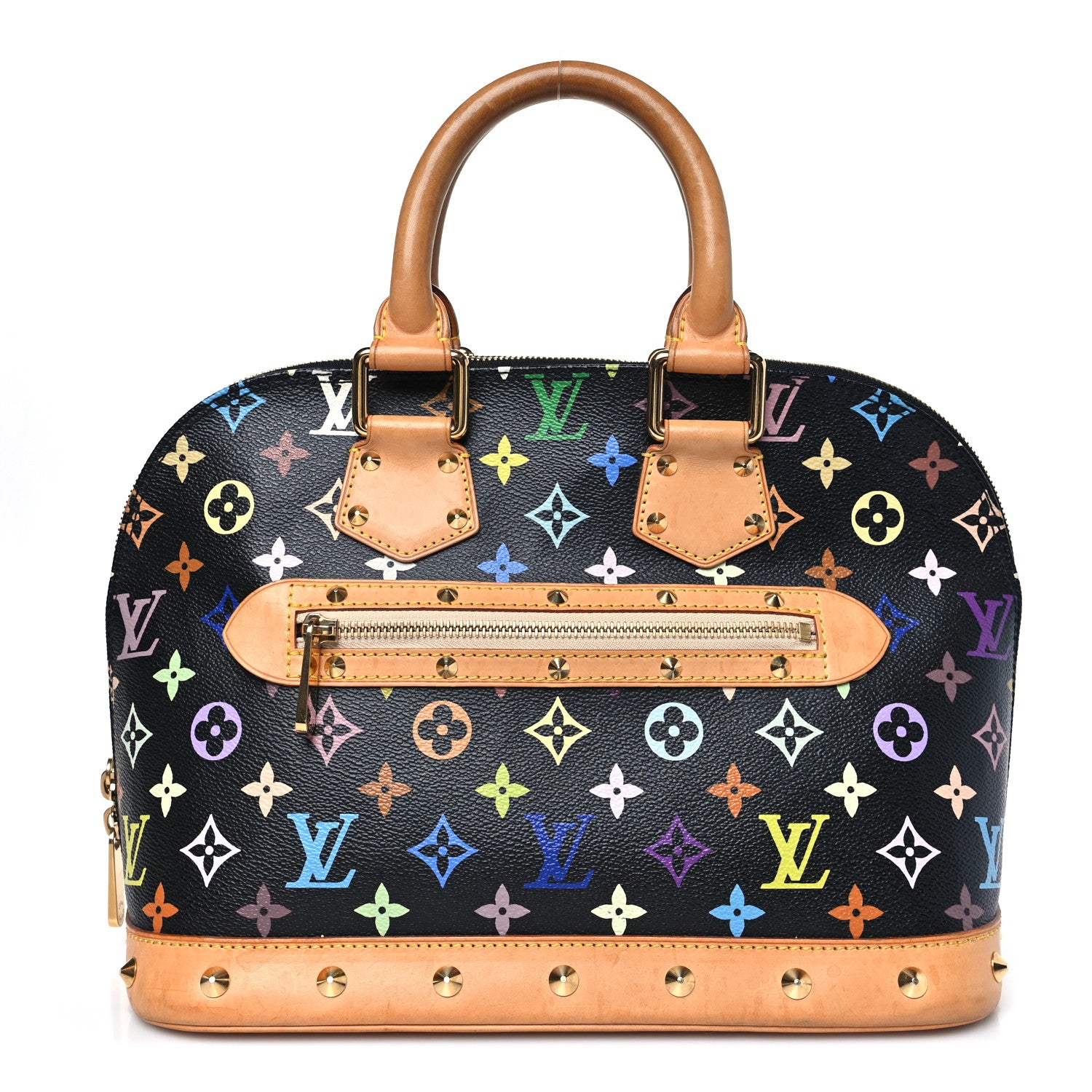 Louis Vuitton Monogram Multicolor Alma Black 1 of 10
