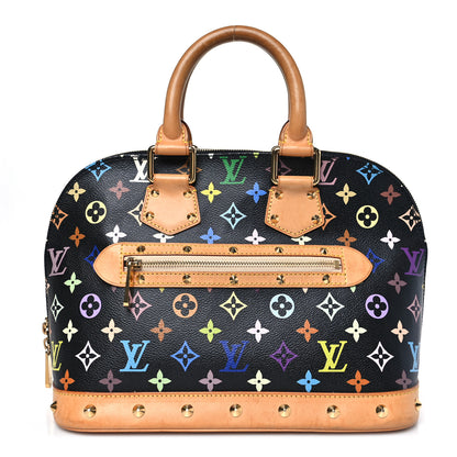 Louis Vuitton Monogram Multicolor Alma Black 1 of 10