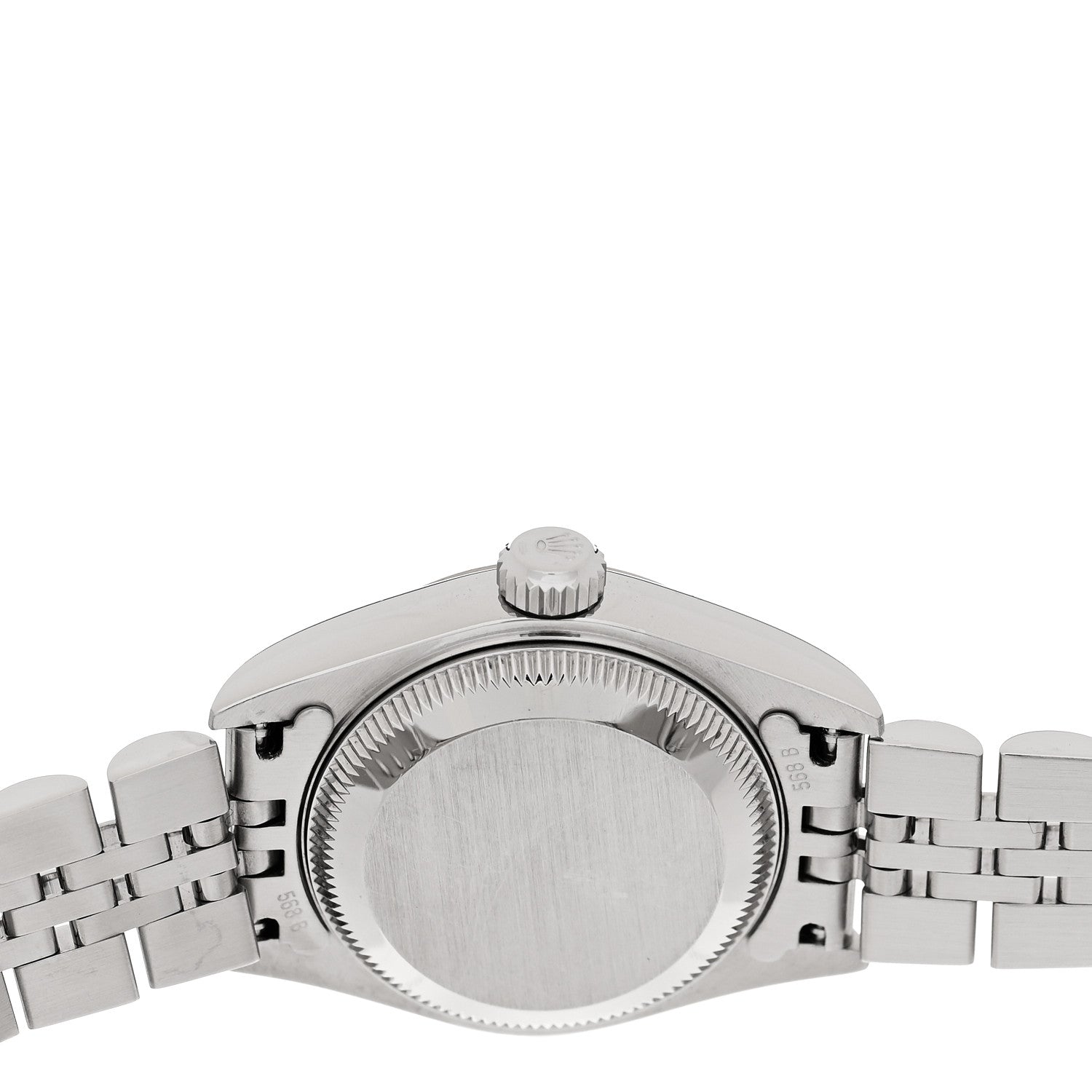 Rolex Stainless Steel 18K White Gold 26mm Oyster Perpetual Datejust Watch Silver 79174 4 of 4