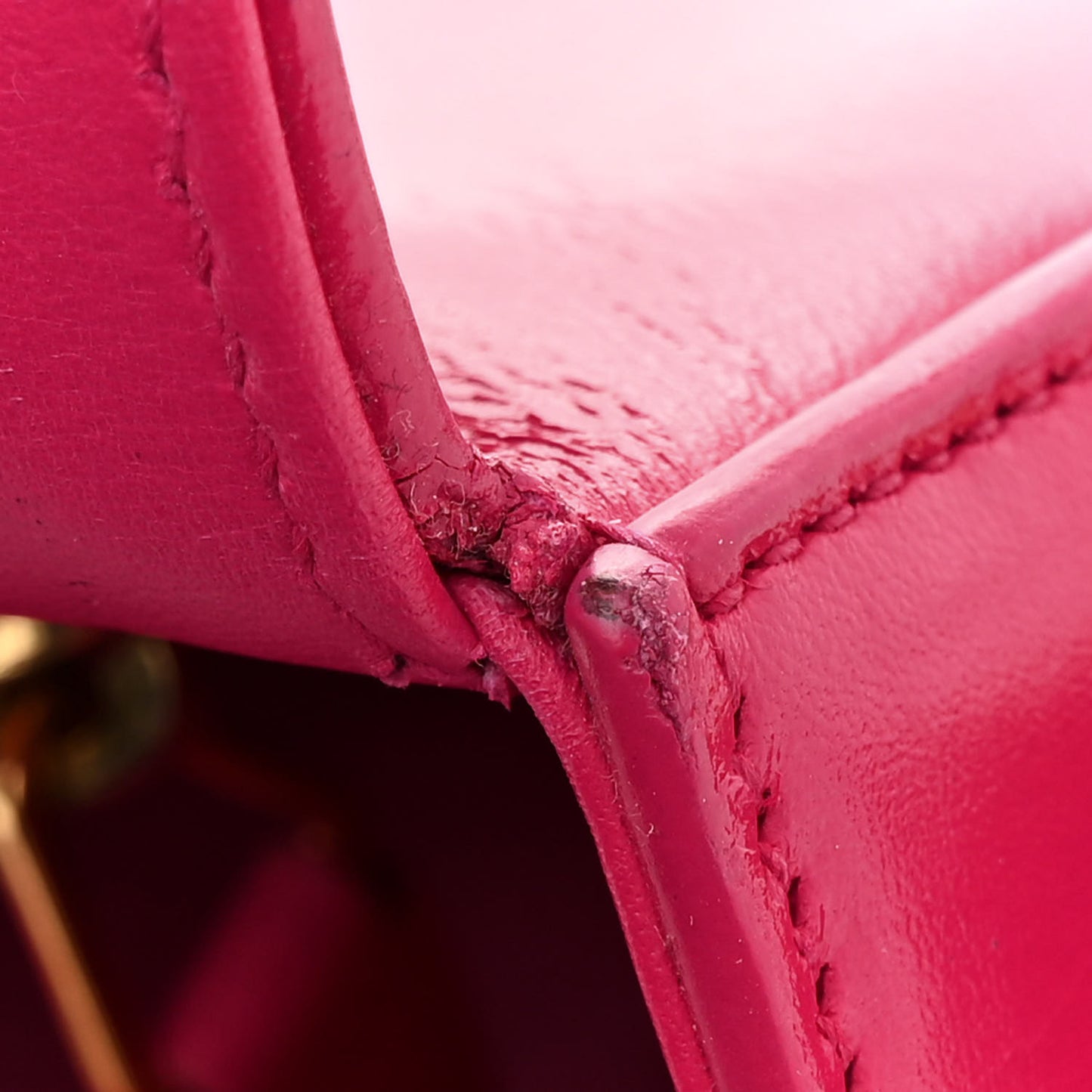 Smooth Calfskin Medium Classic Monogram Universite Bag Fuchsia