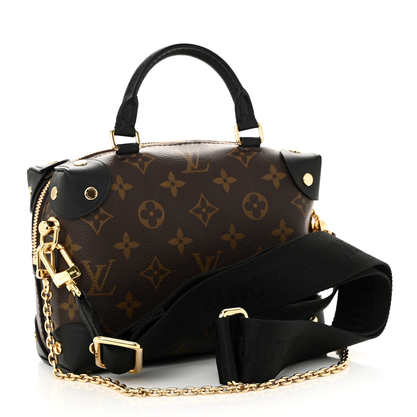 Monogram Petite Malle Souple Black
