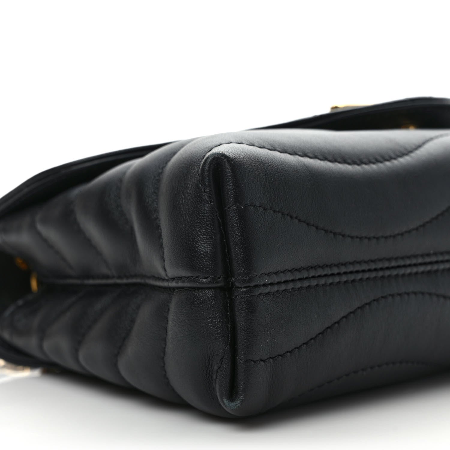 Louis Vuitton Calfskin LV New Wave Chain Bag Black 7 of 12