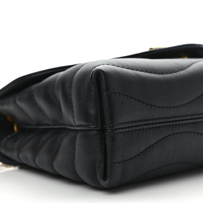 Louis Vuitton Calfskin LV New Wave Chain Bag Black 7 of 12
