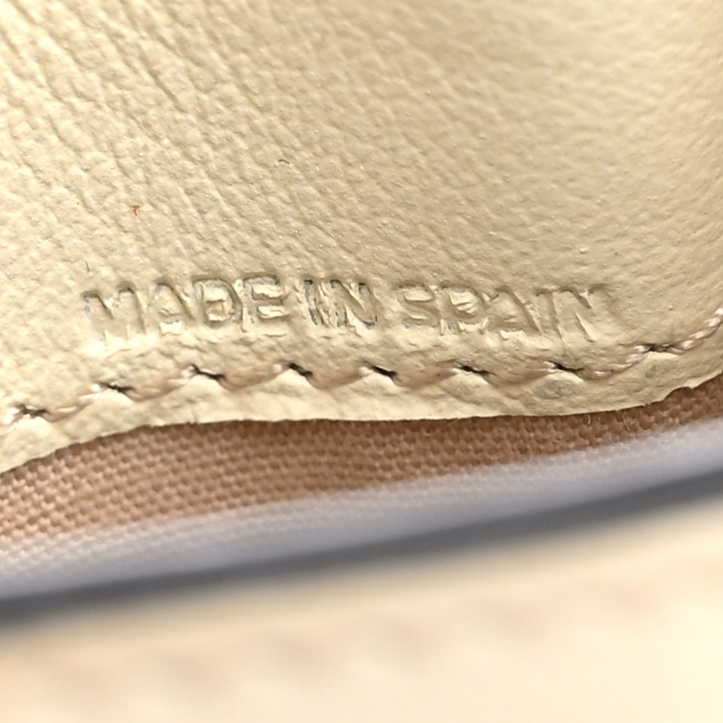 Smooth Calfskin Walden Card Holder Pastel Grey
